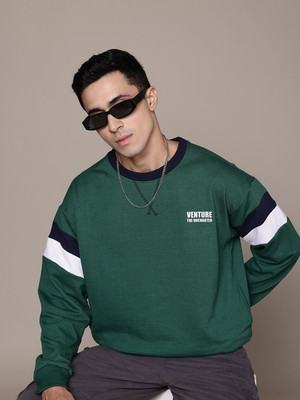 Roadster Full Sleeve Printed Men Sweatshirt