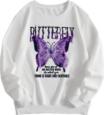 Absolute Defense Full Sleeve Printed Men & Women Sweatshirt