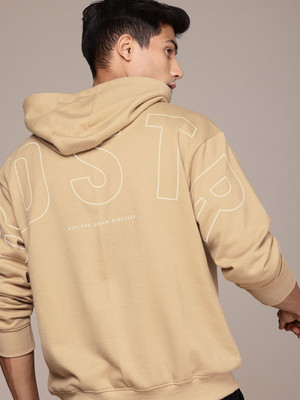 Roadster Full Sleeve Solid Men Sweatshirt