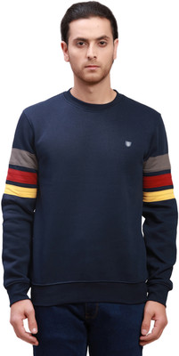 COLORPLUS Full Sleeve Striped Men Sweatshirt