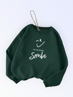 Draxstar Premi Full Sleeve Graphic Print Women Sweatshirt