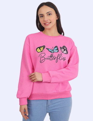 Veins Fashion Full Sleeve Printed Women Sweatshirt