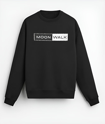 GLITO Printed, Self Design Round Neck Casual Men Reversible Black Sweater