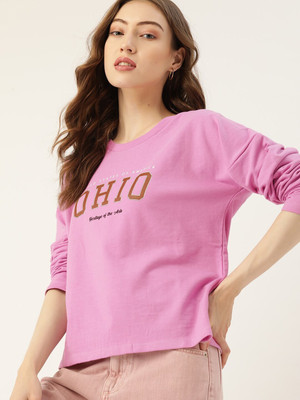 Dressberry Full Sleeve Printed Women Sweatshirt