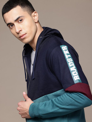 Roadster Full Sleeve Color Block Men Sweatshirt