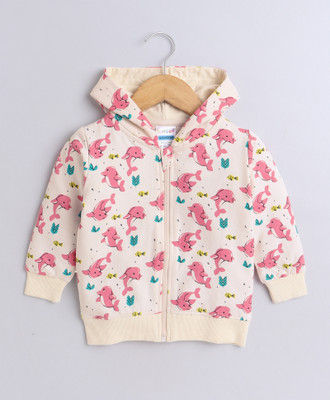 BUMZEE Full Sleeve Printed Baby Girls Sweatshirt