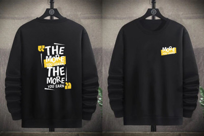 WOOSTRO Full Sleeve Graphic Print Men Sweatshirt