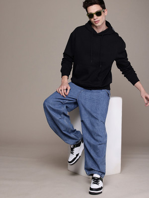 PicPok Full Sleeve Solid Men Sweatshirt