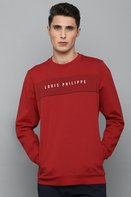 LOUIS PHILIPPE Full Sleeve Graphic Print Men Sweatshirt