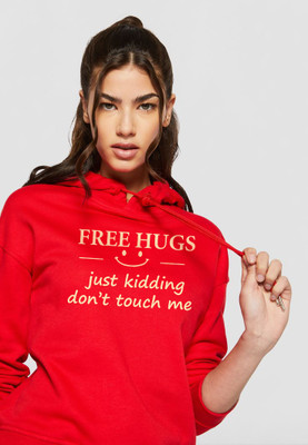 Fabtrend Full Sleeve Color Block Women Sweatshirt
