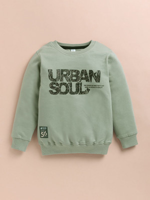 Ginie Full Sleeve Printed Boys Sweatshirt
