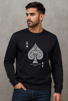 WILD ELEPHANT Full Sleeve Graphic Print Men Sweatshirt