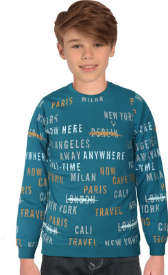 Allen Solly Full Sleeve Printed Boys Sweatshirt