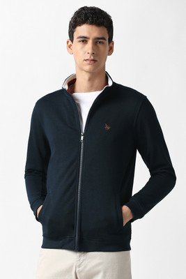 VAN HEUSEN Full Sleeve Solid Men Sweatshirt