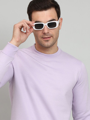 SPOWEARY Full Sleeve Solid Men Sweatshirt