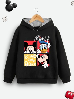 DISNEY BY MISS & CHIEF Full Sleeve Printed Boys Sweatshirt