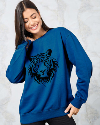 AOOSH Full Sleeve Printed Women Sweatshirt