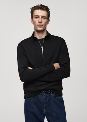 GYRFALCON Full Sleeve Solid Men Sweatshirt