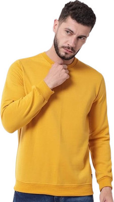 Super Weston Trend Full Sleeve Solid Men Sweatshirt