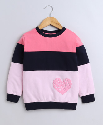 BUMZEE Full Sleeve Printed Girls Sweatshirt