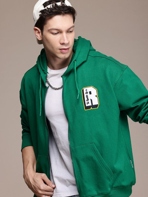 Roadster Full Sleeve Solid Men Sweatshirt