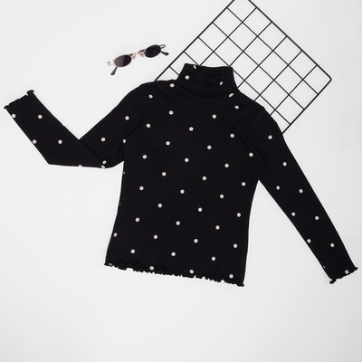 Pantaloons Junior Full Sleeve Polka Print Girls Sweatshirt