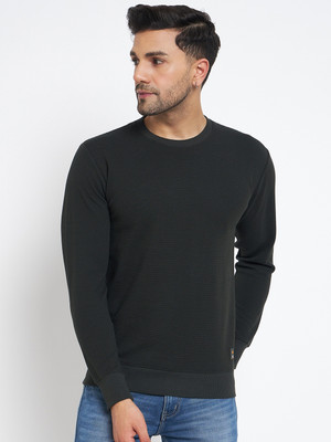 DUKE Full Sleeve Solid Men Sweatshirt