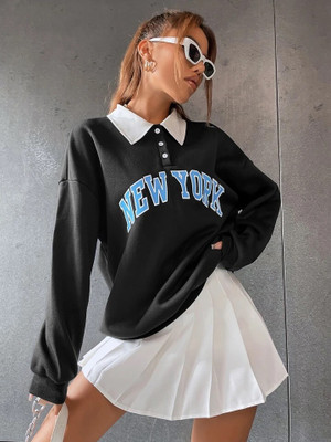 METRONAUT Full Sleeve Graphic Print Women Sweatshirt