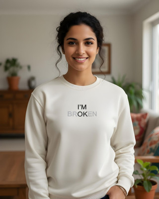 flyind Full Sleeve Printed Women Sweatshirt