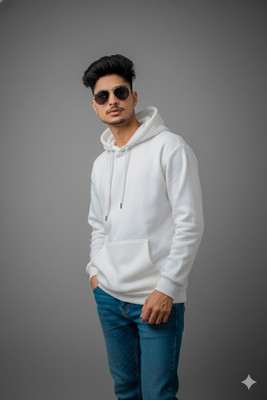 vnfusion Full Sleeve Solid Men Sweatshirt