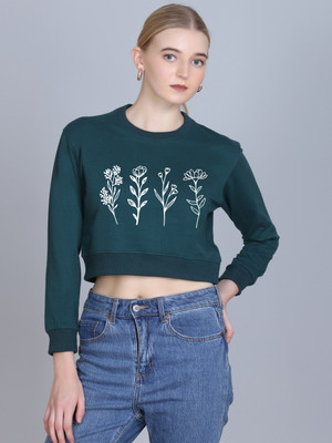 7 ISLANDS Full Sleeve Printed Women Sweatshirt