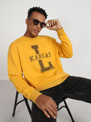 LEE Full Sleeve Graphic Print Men Sweatshirt