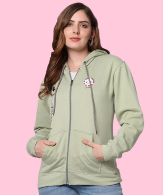 WEARSPOT Full Sleeve Printed Women Sweatshirt