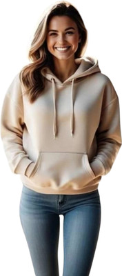 Pwexz Full Sleeve Solid Women Sweatshirt