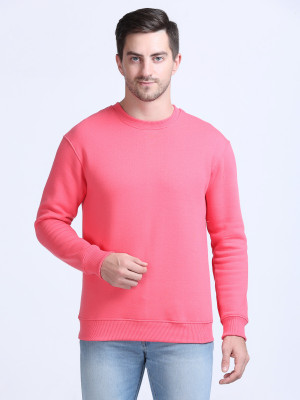 CSU Full Sleeve Solid Men Sweatshirt