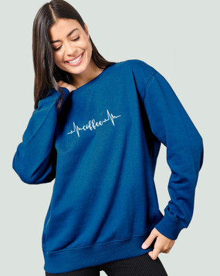 AUSK Full Sleeve Graphic Print Women Sweatshirt