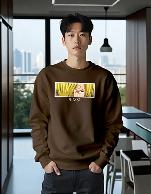 flyind Full Sleeve Graphic Print Men Sweatshirt