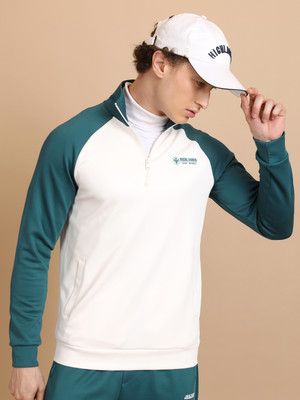 HIGHLANDER Full Sleeve Color Block Men Sweatshirt