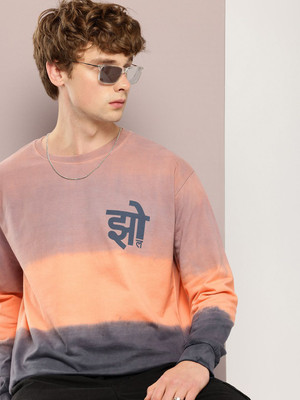 Kook N Keech Full Sleeve Color Block Men Sweatshirt
