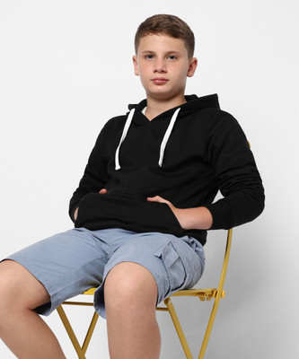 instafab Full Sleeve Self Design Boys Sweatshirt