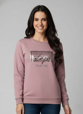 BILBURY Full Sleeve Graphic Print Women Sweatshirt