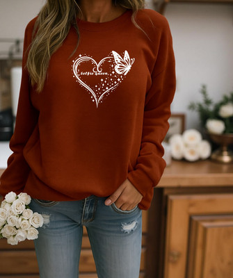 HouseOfCommon Full Sleeve Printed Women Sweatshirt