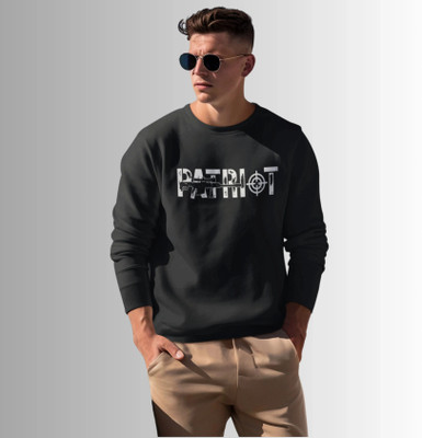 BareBold Full Sleeve Printed Men Sweatshirt