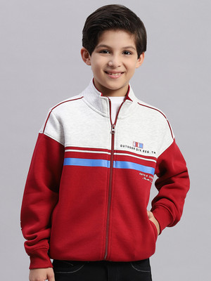 MONTE CARLO Full Sleeve Printed Boys Sweatshirt