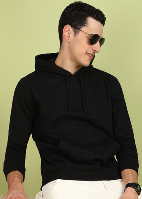 Alan Jones Full Sleeve Solid Men Sweatshirt
