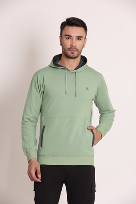 INFINIA Full Sleeve Self Design Men Sweatshirt