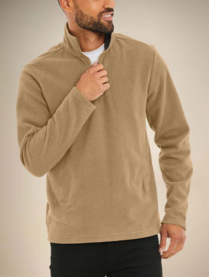 Lripsome Full Sleeve Solid Men Sweatshirt