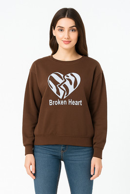 Smasum Full Sleeve Printed Women Sweatshirt