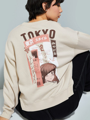 MAX Full Sleeve Printed Women Sweatshirt