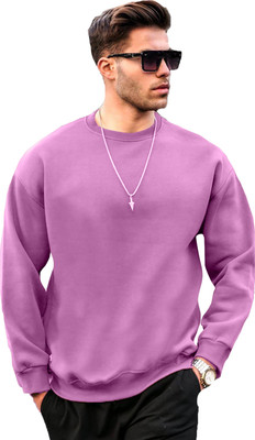 JUGULAR Full Sleeve Solid Men Sweatshirt